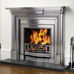 The Georgian Cast Iron Mantel Fully Polished