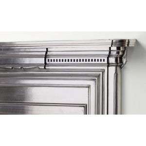 The Georgian Cast Iron Mantel Fully Polished Close Up