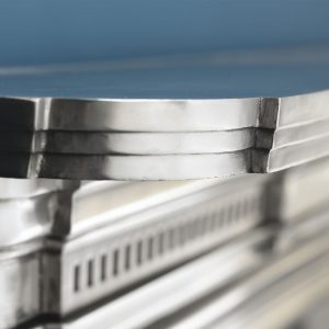 The Georgian Cast Iron Mantel Fully Polished Close Up