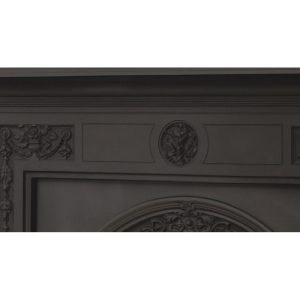 The Victorian Cast Iron Mantel Close Up