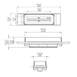 EcoSmart Linear Curved 65