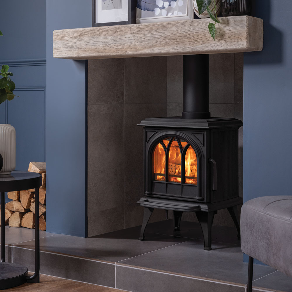 Stovax Huntingdon 20 Wood & Multi-Fuel Stove with Long Legs