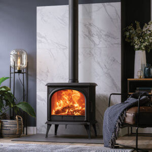 Stovax Huntingdon 40 Wood & Multi-Fuel Stove with Long Legs