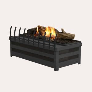 Planika Basket Fire Logs Freestanding Fireplace