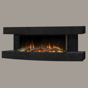 Evonic Cubbington Electric Fire - Black Onyx