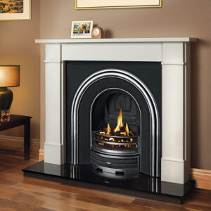 The Victorian Classic Mantel - Aegean Limestone