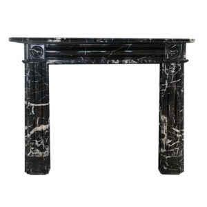 The Regency Mantel - Nero Marquina Marble