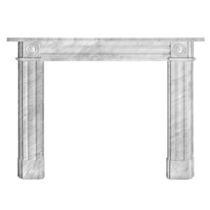 The Regency Mantel - Carrara Marble