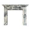 The Salisbury Bolection Mantel - Arabescato Marble