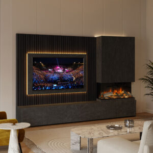Emberlux Islington Medium Media Suite - Valore Doors in Evora Stone
