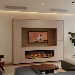 Emberlux Teddington Medium Media Suite - Venice Doors in Super Matt Cashmere