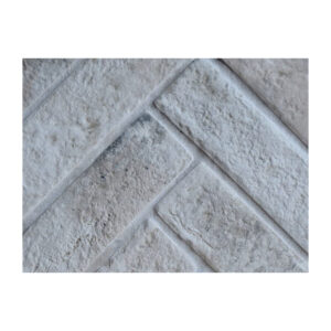 The Frosted Iced Grey Herringbone Chamber