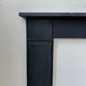 Classic Flat Victorian Mantel in Welsh Black Slate
