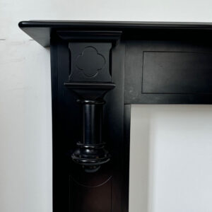 Edwardian Corbel Mantel in Welsh Black Slate