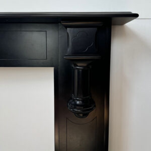 Edwardian Corbel Mantel in Welsh Black Slate