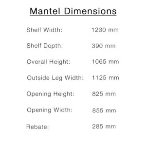 Original Louis IV Mantel in Carrara Marble Measurements