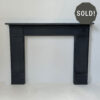 Classic Flat Victorian Mantel in Welsh Black Slate