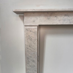 Original Victorian Mantel in Carrara Marble