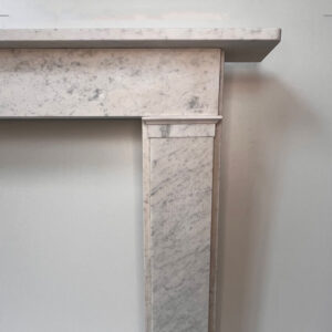 Original Victorian Mantel in Carrara Marble