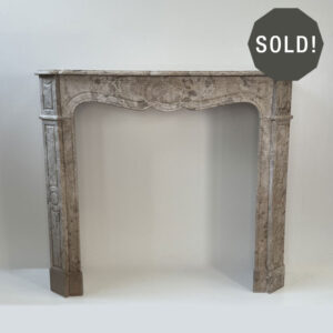 19th Century Louis XV Pompadour Mantel - SOLD