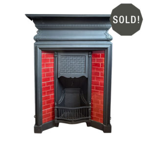 Original Victorian/Edwardian Combination Fireplace