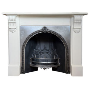 Original Georgian Cameo Insert - Shown with Mantel