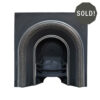 Antique Early Victorian Highlighted Arched Insert