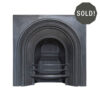 Graphite Early Victorian Antique Arched Insert