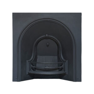 19th Century Cast Iron Arched Insert