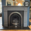 The Silsoe Mantel in Persian Grey Limestone