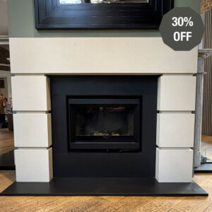The Art Deco Mantel in Aegean Limestone