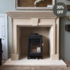 The Langport Mantel in Bath Stone