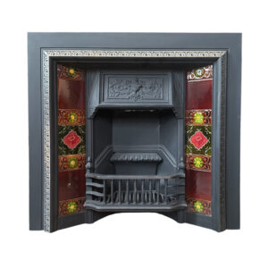 Antique Edwardian Tiled Insert
