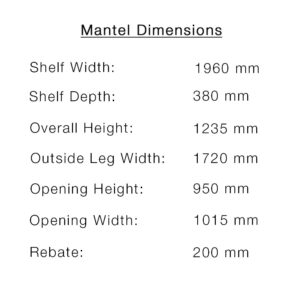 Original Victorian Arched Mantel in Ashburton Marble Measurements