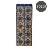 Blue Clematis Tile Set
