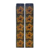 Tube Lined Orange & Yellow Flower Tiles