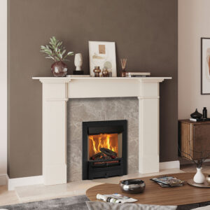 Onyx Mirage 40i Electric Fire - Black Chartwell Front