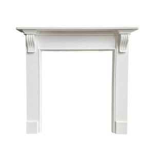 Refurbished Wooden Corbel Mantel