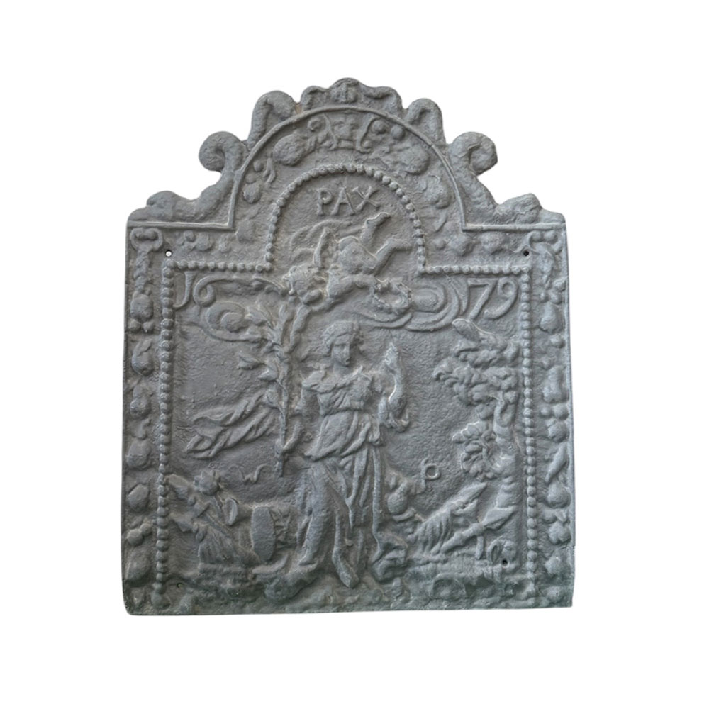 PAX 1679 Treaty of Nijmegen Cast Iron Fireback