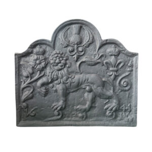 Laughing Lion Cast Iron Fireback