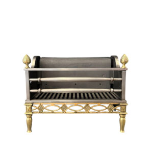 Regency Steel & Brass Fire Basket
