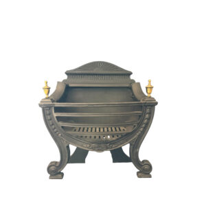 Black Bow Adam Fire Basket