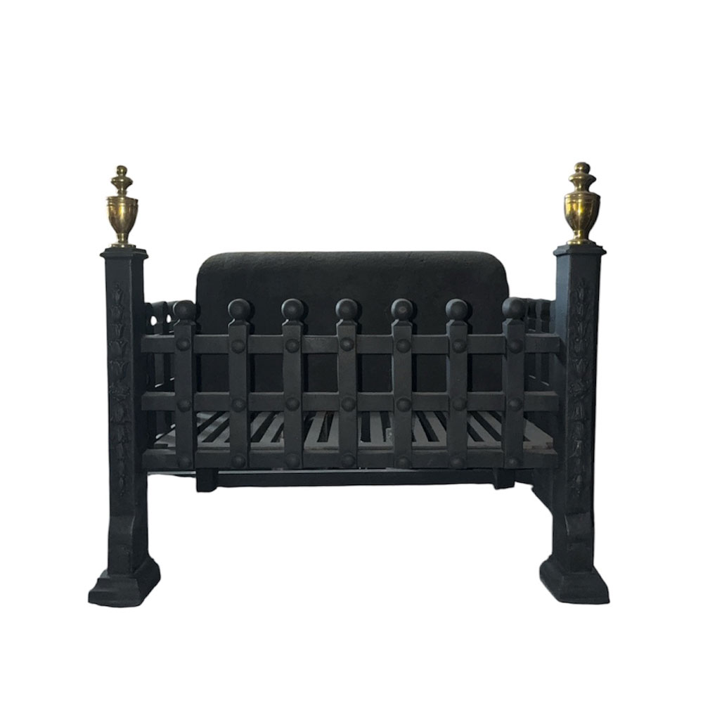 Regency Style Grate with Back