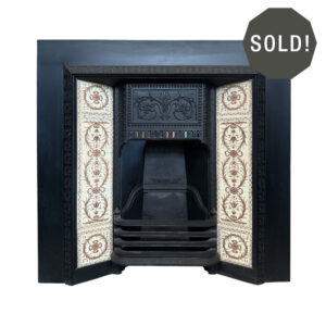 Antique Victorian “Kingsley” Tiled Insert