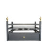 Popular Fire Basket with Brass Finials