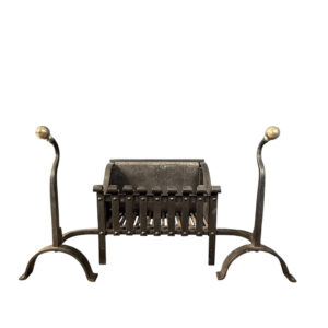 Antique Early 19th Century Fire Basket